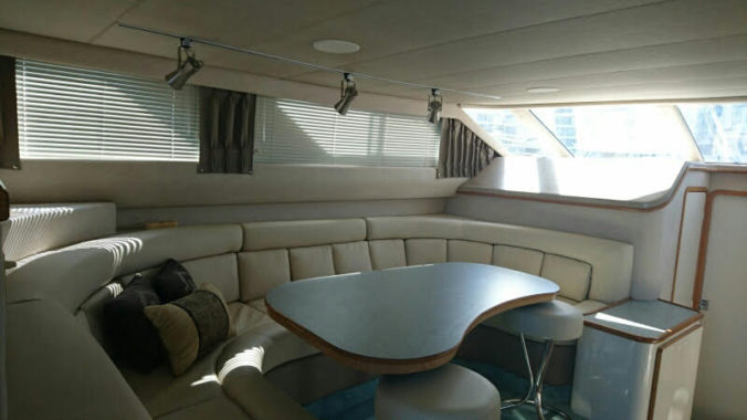 luxury boat cabin miami
